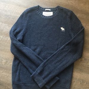 A&F knit sweater- muscle fit- XL
